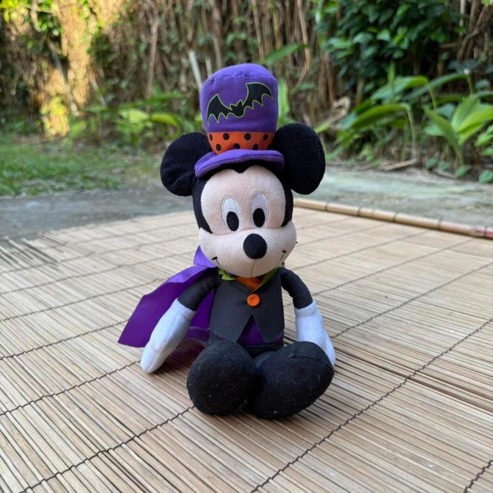 Disney Mickey Mouse Dracula Plush Halloween Vampire Costume Doll Plushie Toy